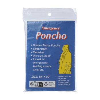 Poncho d'emergenza in PE Pablo - Gadget.it - 