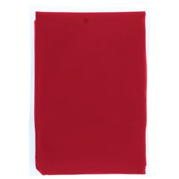 Poncho impermeabile monouso in materiale riciclato certificato GRS con custodia Mayan  - Gadget.it - 