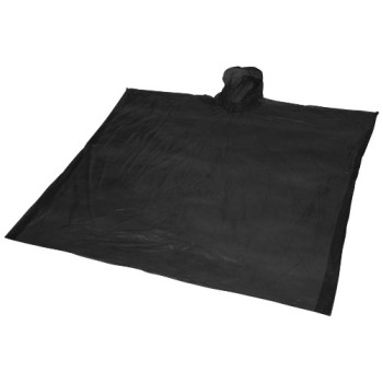Poncho impermeabile monouso in materiale riciclato certificato GRS con custodia Mayan  - Gadget.it - 