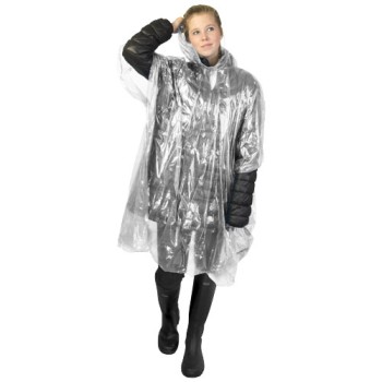 Poncho impermeabile monouso Ziva con custodia - Gadget.it - 