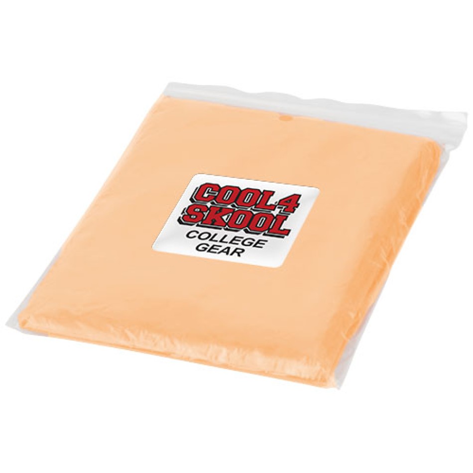 Poncho impermeabile monouso Ziva con custodia - Gadget.it - 