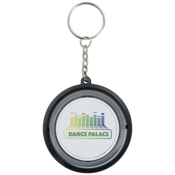 Portachiavi antistress con giroscopio in plastica riciclata - SPINX - Gadget.it - 