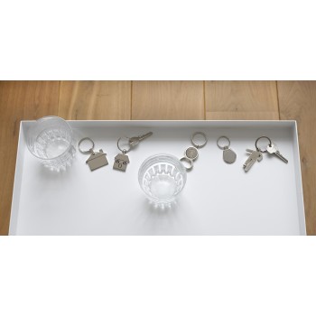 Portachiavi casa in metallo - MIKA - Gadget.it - 