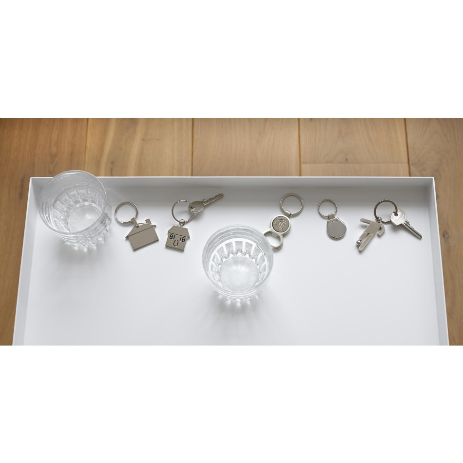 Portachiavi casa in metallo - MIKA - Gadget.it - 