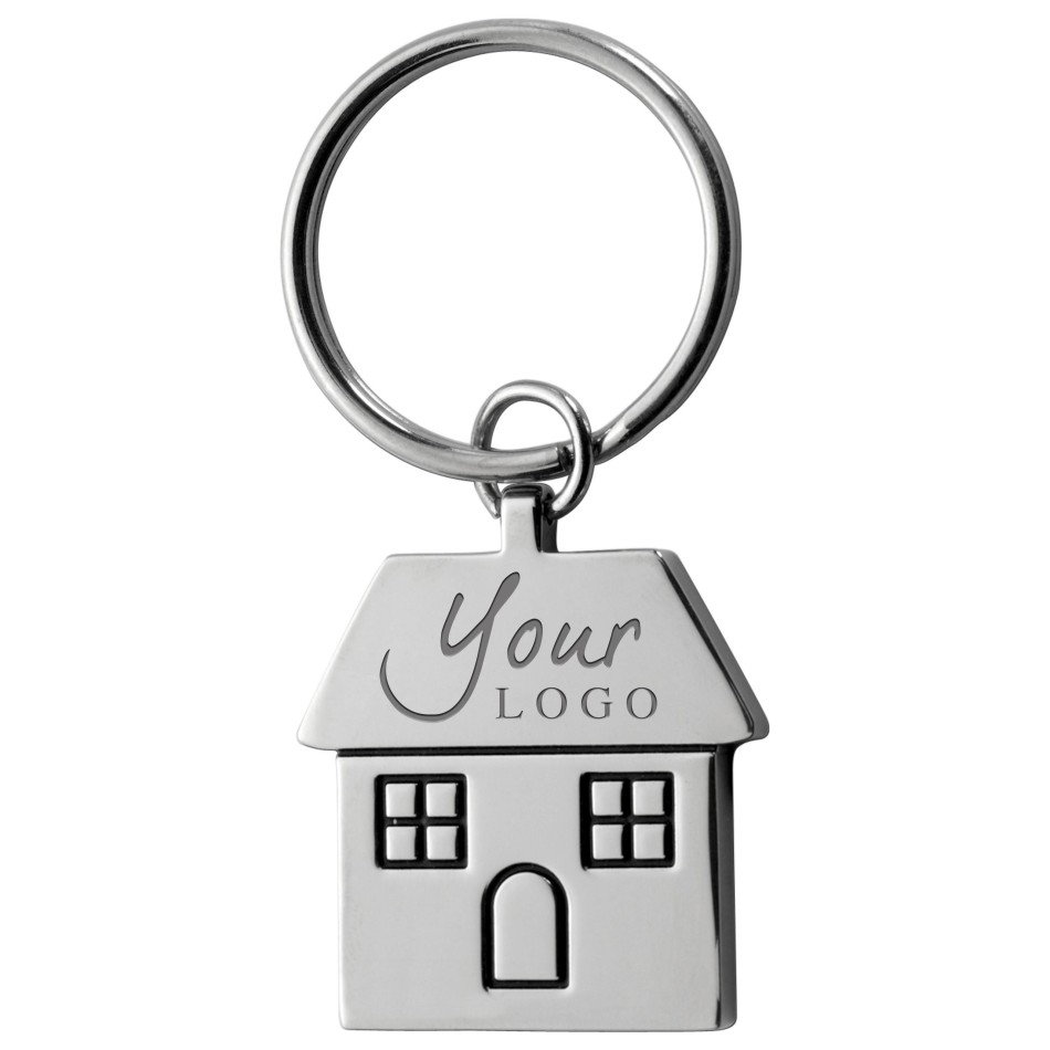 Portachiavi casa in metallo - RAYAN - Gadget.it - 