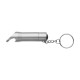 Apribottiglie-portachiavi, in alluminio Carla - Gadget.it - 