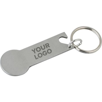 Portachiavi multifunzione in acciaio inox - GAVIN - Gadget.it - 