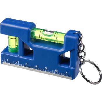 Portachiavi con livella in ABS riciclato - INDIRA - Gadget.it - 