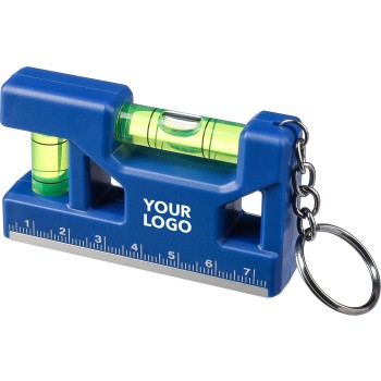 Portachiavi con livella in ABS riciclato - INDIRA - Gadget.it - 