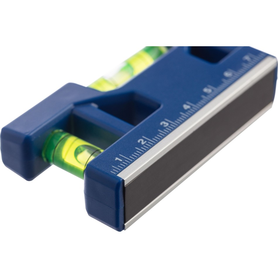 Portachiavi con livella in ABS riciclato - INDIRA - Gadget.it - 