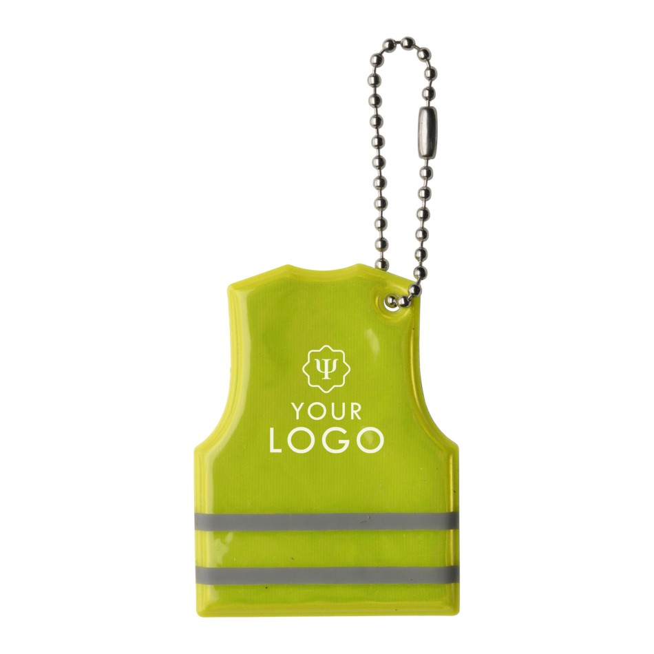 Portachiavi in PVC riflettente Cecily - Gadget.it - 