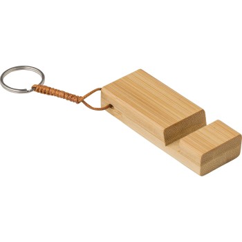 Portachiavi con supporto bamboo - KIAN - Gadget.it - 
