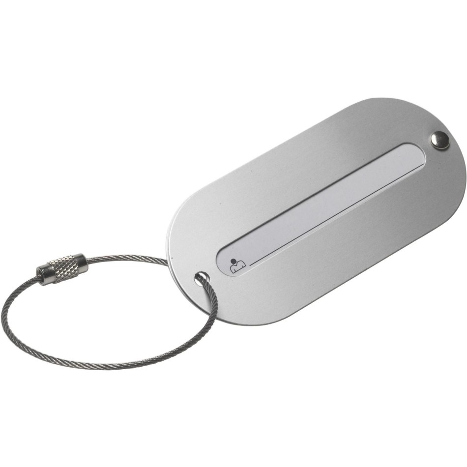 Portanome in alluminio Isa - Gadget.it - 