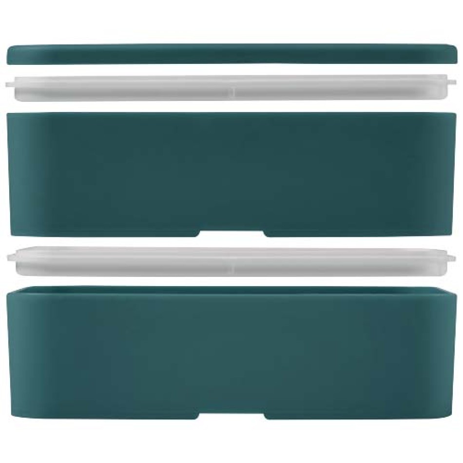 Portavivande a doppio scomparto 700+700 ml MIYO POP - Gadget.it - 
