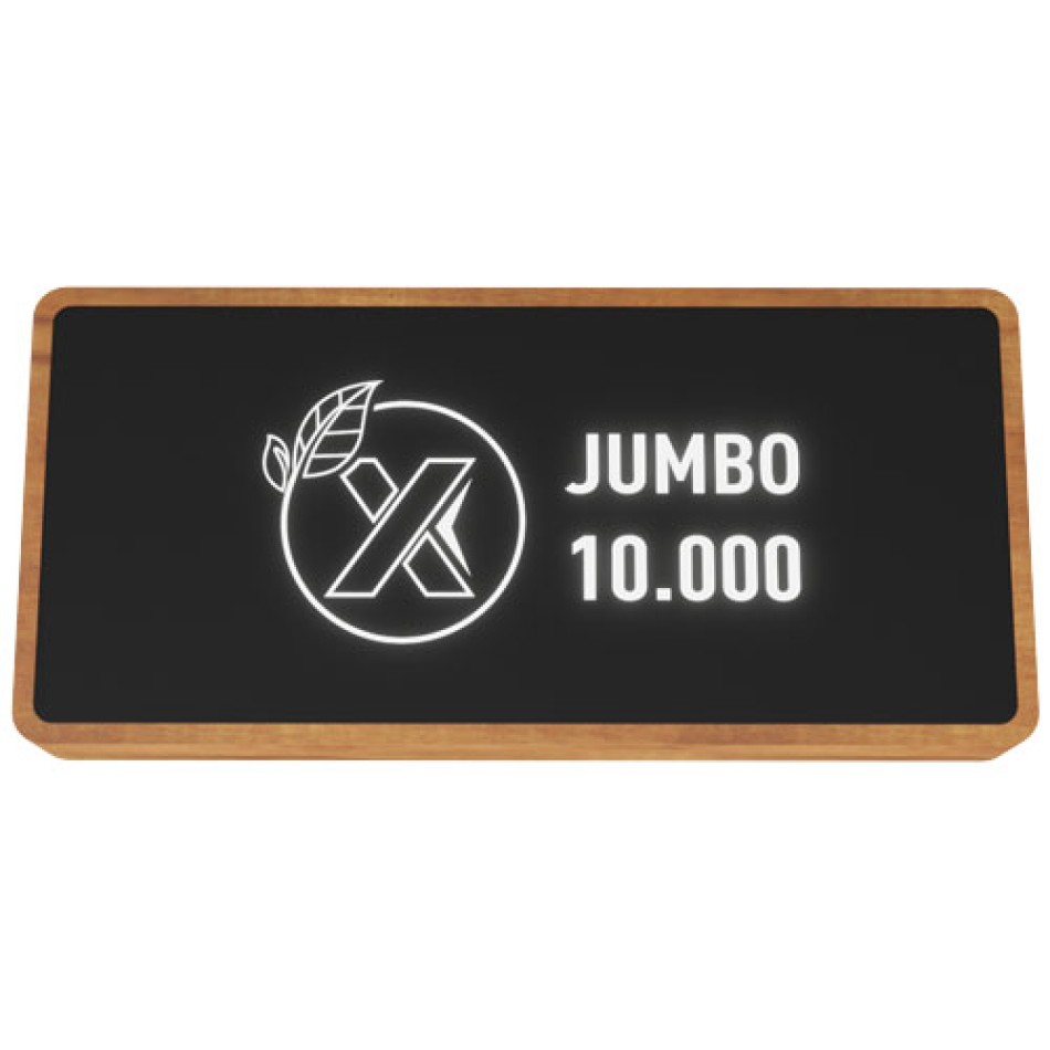 Power bank con ricarica wireless in legno da 10.000 mAh SCX.design P46 - Gadget.it - 