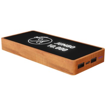 Power bank con ricarica wireless in legno da 10.000 mAh SCX.design P46 - Gadget.it - 