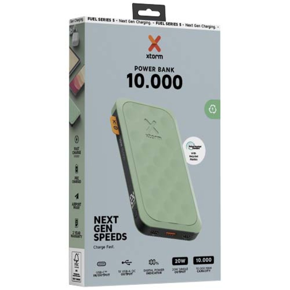 Power bank da 10.000 mAh 20 W Serie Xtorm FS510 Fuel - Gadget.it - 