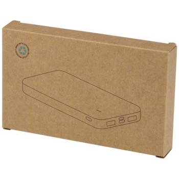 Power bank da 10.000 mAh e 10 W in plastica riciclata Intan - Gadget.it - 