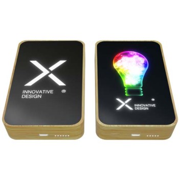 Power bank in bamboo 10.000 mAh MagSafe SCX.design P27 - Gadget.it - 