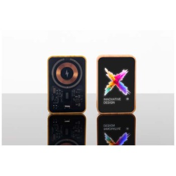 Power bank MagSafe in legno da 5000 mAh e 15 W SCX.design P26 - Gadget.it - 