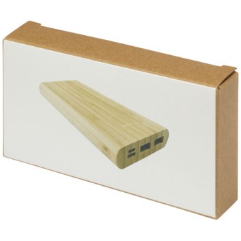 Power bank Tulda da 10,000 mAh in bambù - Gadget.it - 