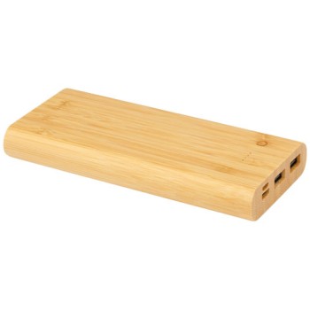 Power bank Tulda da 10,000 mAh in bambù - Gadget.it - 