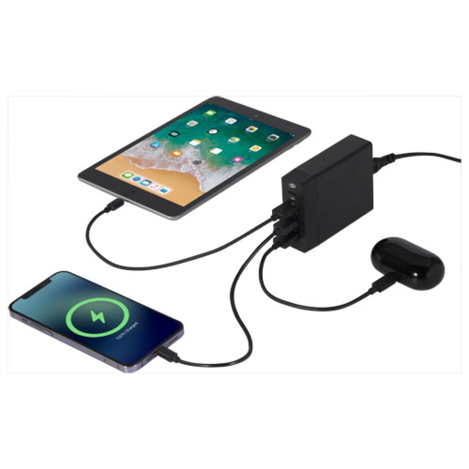 Power station da72 W in plastica riciclata PD ADAPT - Gadget.it - 