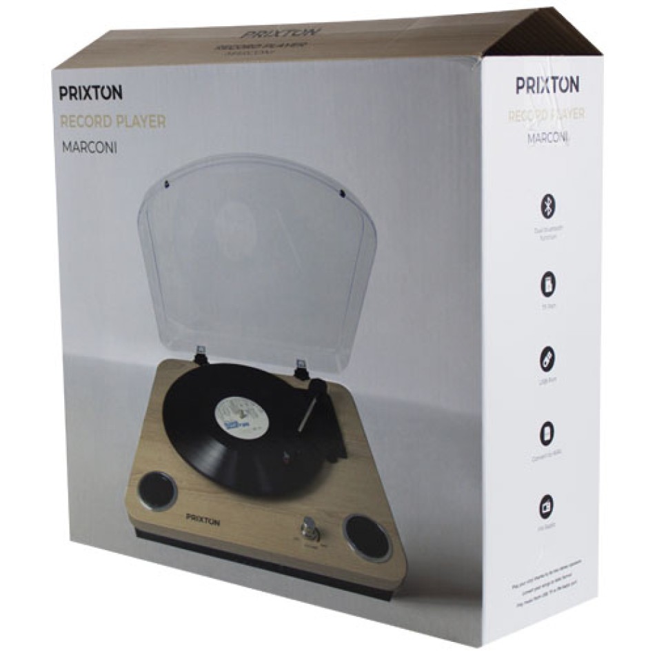 Prixton Marconi vinyl player - Gadget.it - 