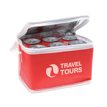 Borsa frigo in TNT per 6 lattine - PROMOCOOL  - Gadget.it - 