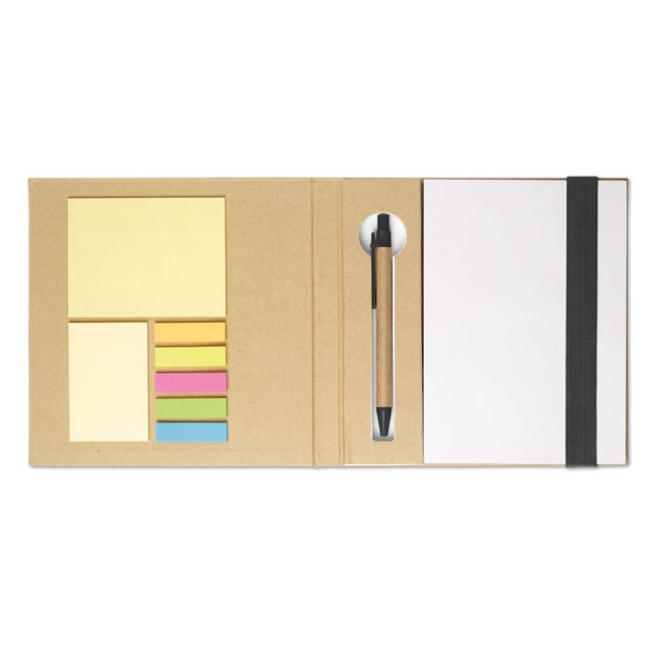 Set blocco note e penna - QUINCY - Gadget.it - 