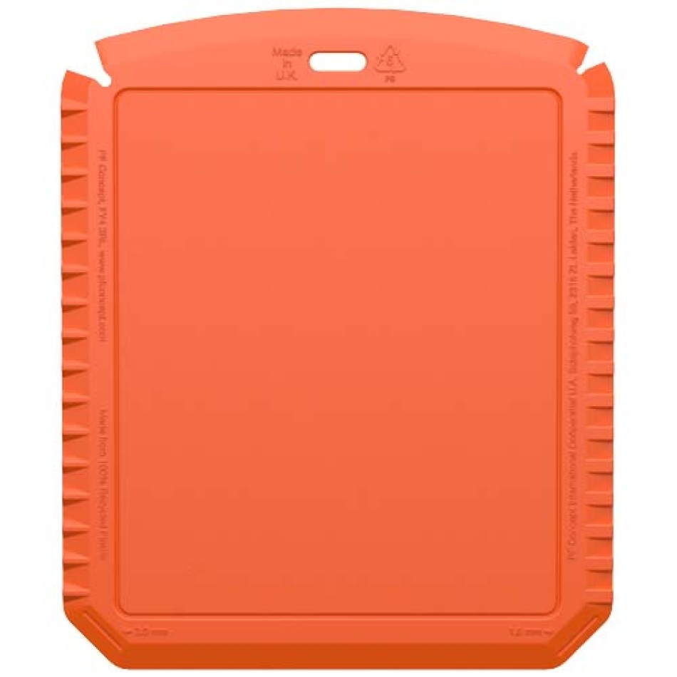 Raschietto per ghiaccio rettangolare in plastica riciclata Thrym - Gadget.it - 