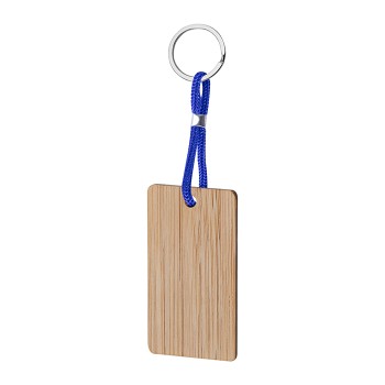 Portachiavi rettangolare in legno - REC - Gadget.it - 