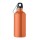 Bottiglia Personalizzata 500 ml in Acciaio Inox Riciclato con Moschettone e Sistema Antigoccia