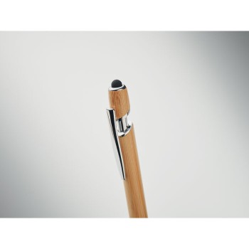 Penna in bamboo refill blu - RENN - Gadget.it - 