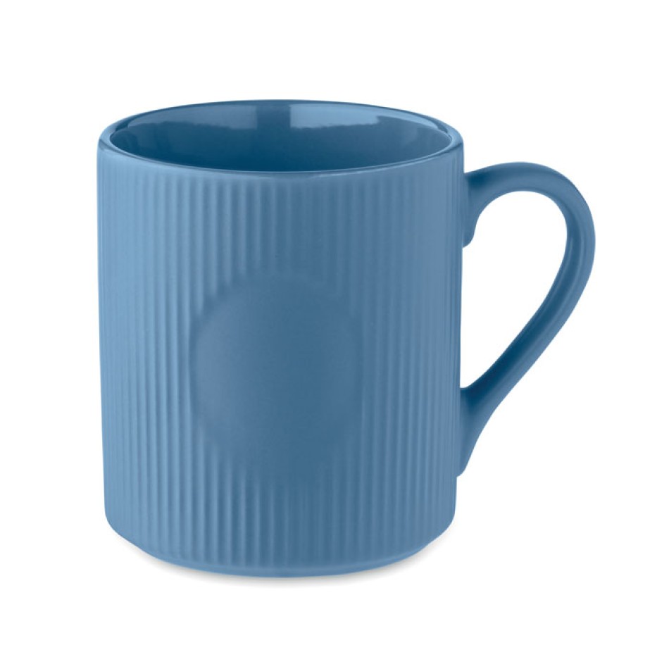 RIBMUG - Tazza in ceramica a coste 340 m - Gadget.it - 