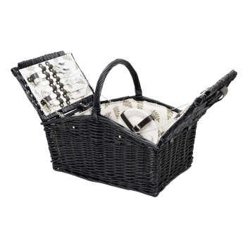 RICHMOND PARK - Cesto Picknick in legno di salice - Gadget.it - 