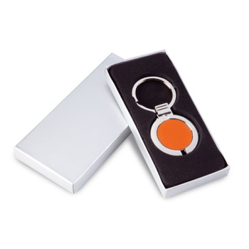 Portachiavi cerchio piatto in metallo - RIO METAL - Gadget.it - 
