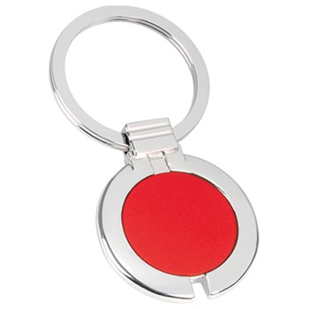 Portachiavi cerchio piatto in metallo - RIO METAL - Gadget.it - 