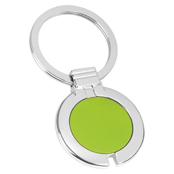 Portachiavi cerchio piatto in metallo - RIO METAL - Gadget.it - 