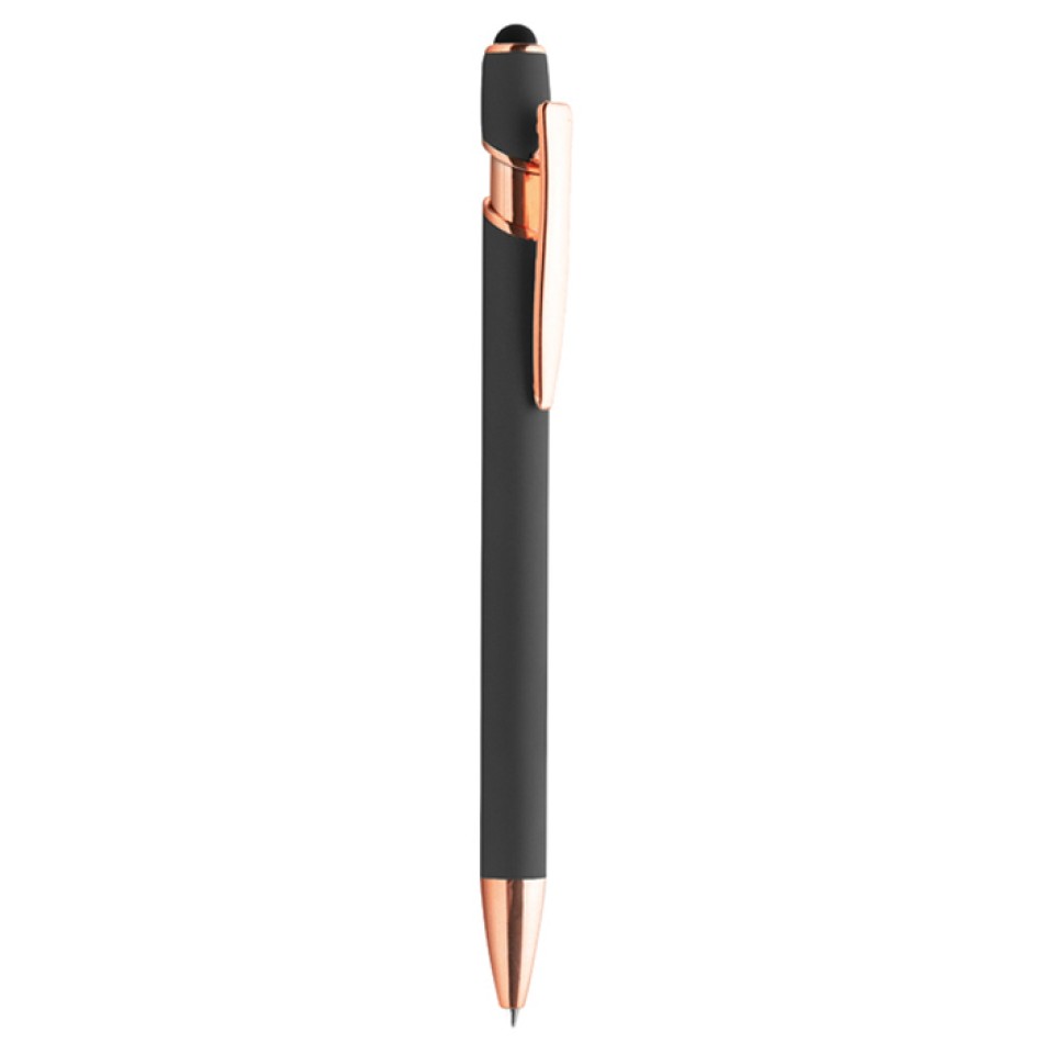 Penna in metallo refill nero - ROSE GOLD - Gadget.it - 
