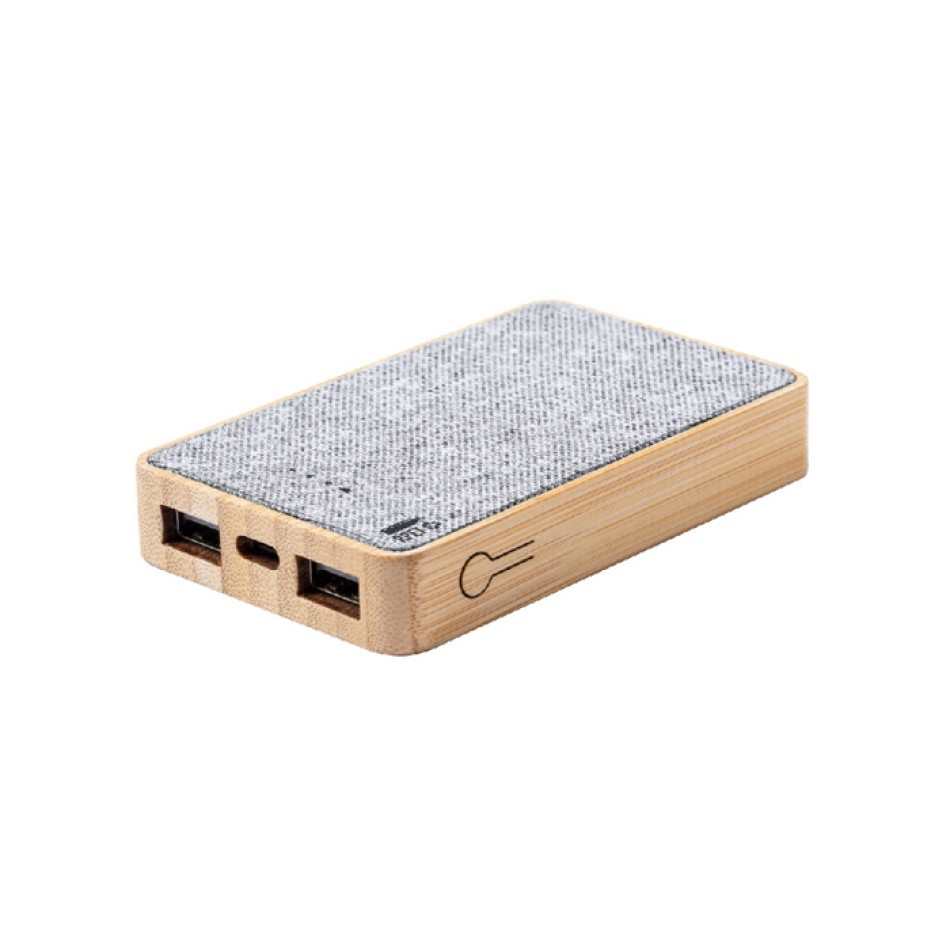 Power bank RPET e Bamboo  - Gadget.it - 