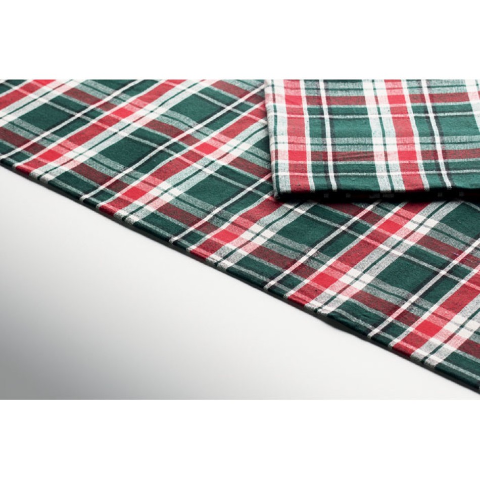 SANTABLE - Set di tovaglie in cotone a quadri - Gadget.it - 