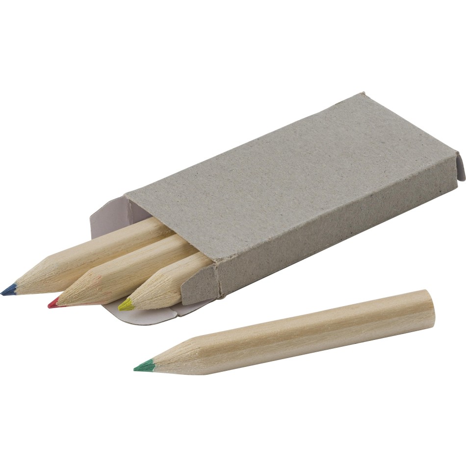 Set 4 mini matite colorate - KAI - Gadget.it - 