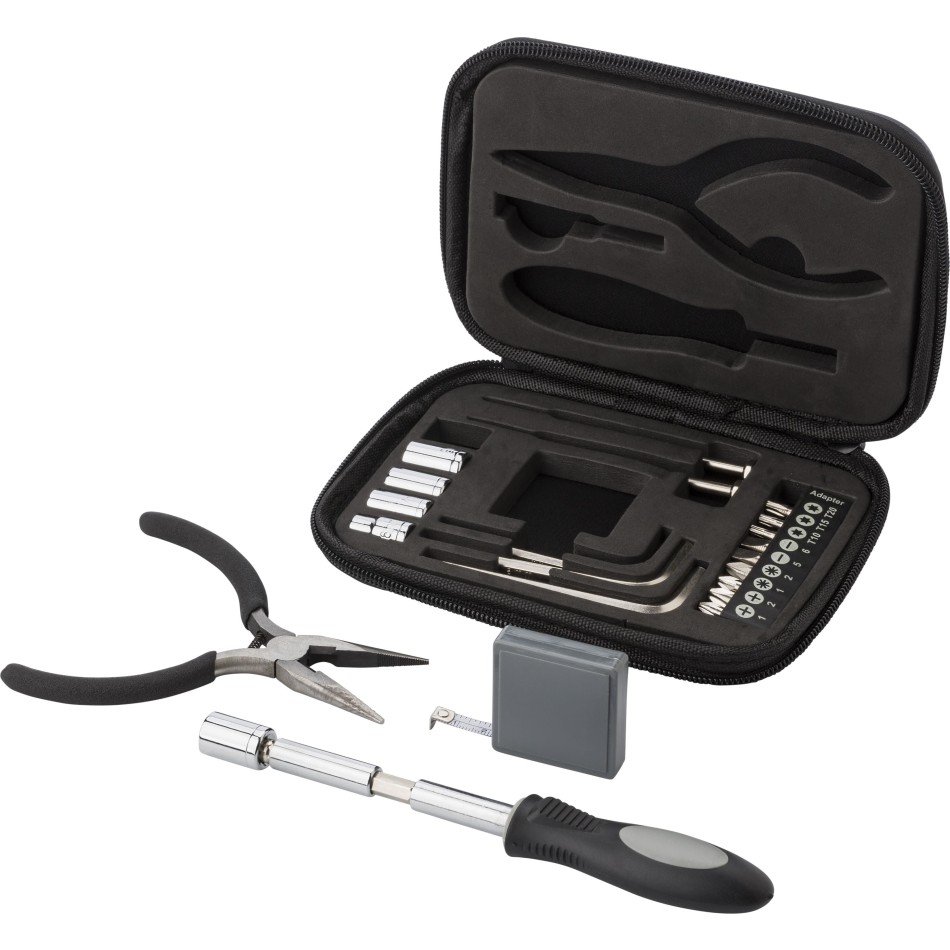 Set attrezzi 24 pezzi, custodia in PU Lani - Gadget.it - 