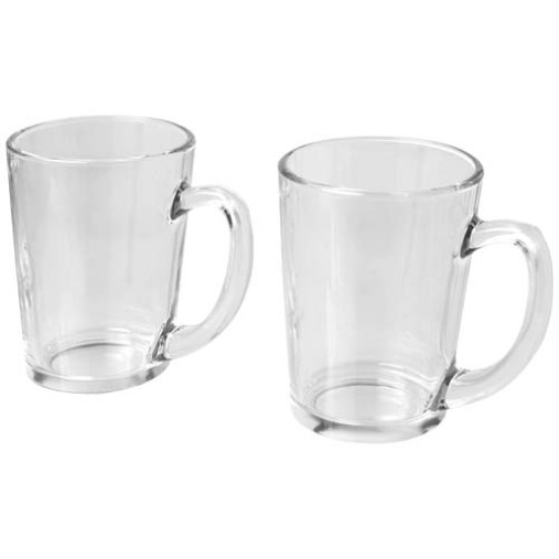 Set 2 tazze in vetro 310ml - ZENI - Gadget.it - 