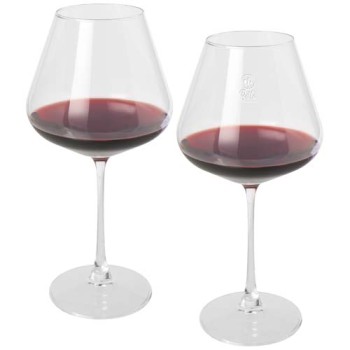 Set da 2 bicchieri da vino in vetro Rosso  - Gadget.it - 