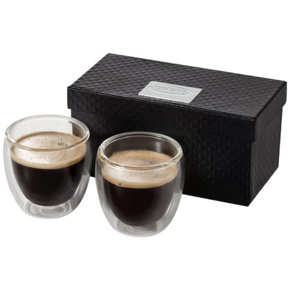Set da 2 tazze in vetro per espresso Boda - Gadget.it - 