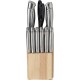 Set da cucina personalizzato con 14 elementi e ceppo in legno - Gadget.it - 