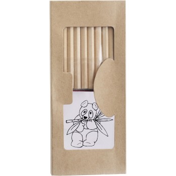 Set matite colorate in cartone - HILARY - Gadget.it - 