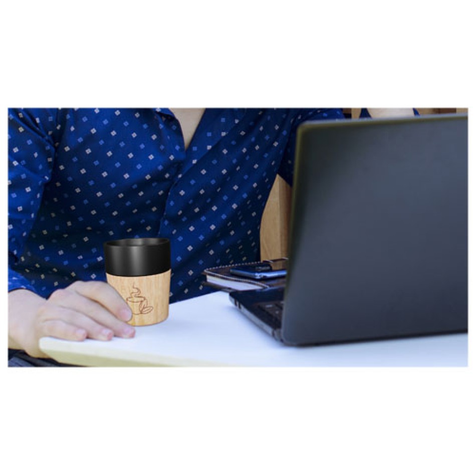 Set di 4 tazze da caffè magnetiche in ceramica SCX.design D06 - Gadget.it - 